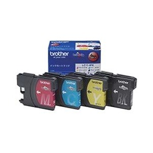 brother 純正インクカートリッジ お徳用4色パック LC11-4PK ブラザー