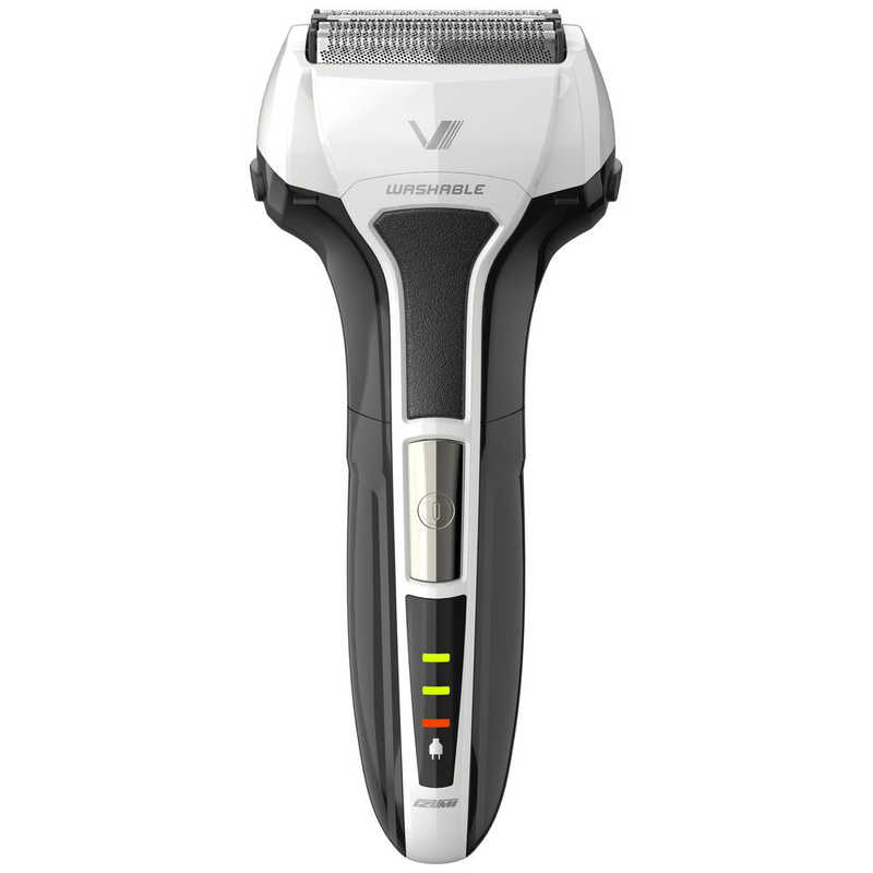 イズミ IZUMI メンズシェーバー 4枚刃 充電・交流式 ソリッドモデル ホワイト IZF-V543W-W