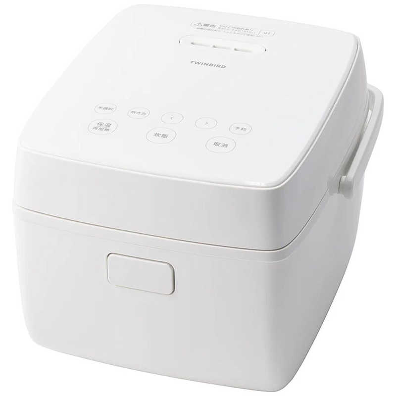 ツインバード TWINBIRD IH炊飯ジャー 3合炊き ホワイト RM-D793W