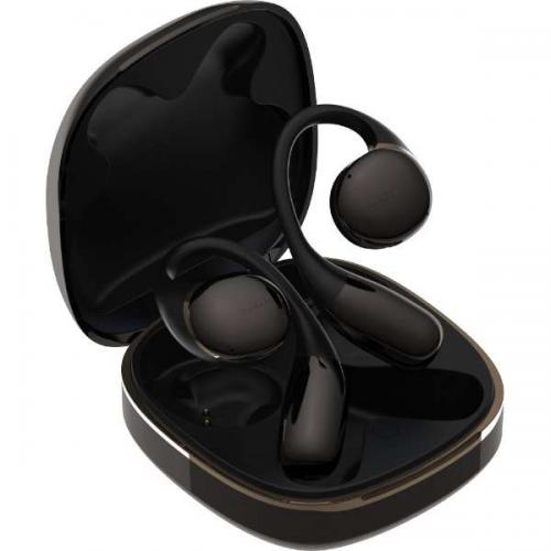 アビオット AVIOT 完全ワイヤレスイヤホン オープンイヤー ブラック TE-H1-BK