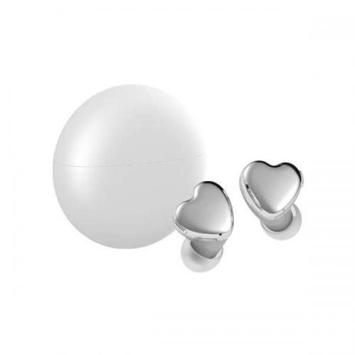 アビオット AVIOT 完全ワイヤレスイヤホン ハート型 シルバー TE-I3-SL