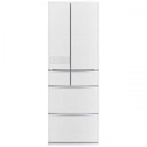 三菱 MITSUBISHI 冷蔵庫 547L 観音開き 6ドア シルクホワイト MR-JW55M-W(大型)