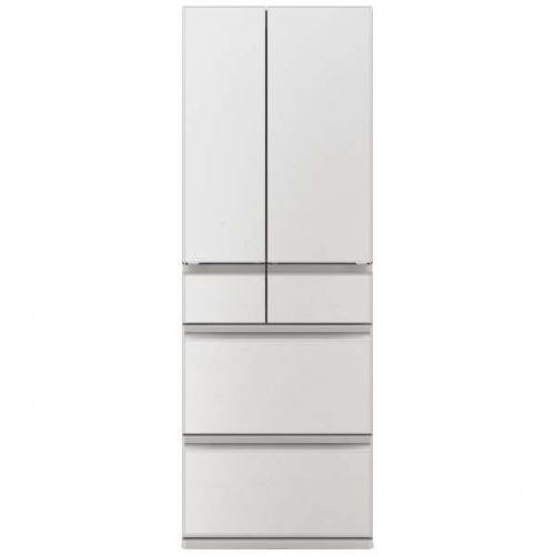 三菱 MITSUBISHI 冷蔵庫 485L 観音開き 6ドア グランドリネンホワイト MR-MZ49M-W(大型)