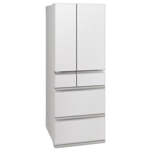 三菱 MITSUBISHI 冷蔵庫 602L 観音開き 6ドア グランドリネンホワイト MR-MZ60M-W(大型)