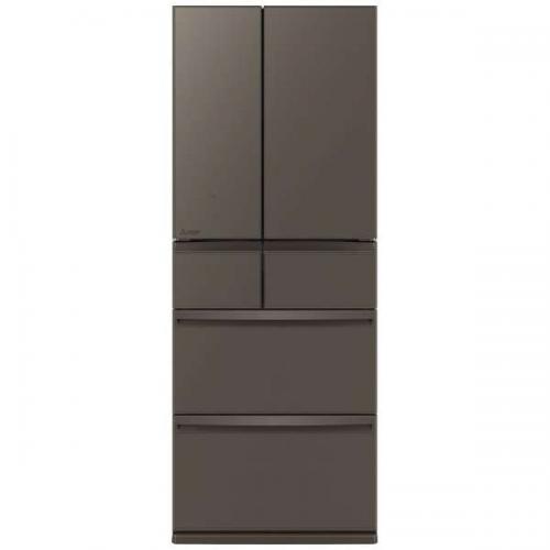 三菱 MITSUBISHI 冷蔵庫 470L 観音開き 6ドア グランドアンバーグレー MR-WXD47LM-H(大型)