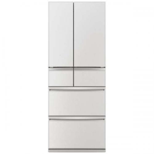 三菱 MITSUBISHI 冷蔵庫 470L 観音開き 6ドア グランドリネンホワイト MR-WXD47LM-W(大型)