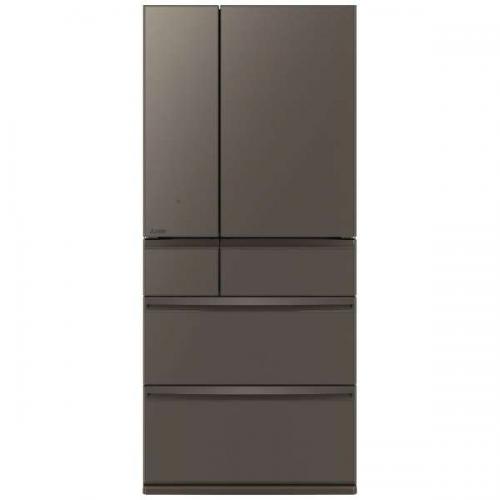 三菱 MITSUBISHI 冷蔵庫 700L 観音開き 6ドア グランドアンバーグレー MR-WXD70M-H(大型)