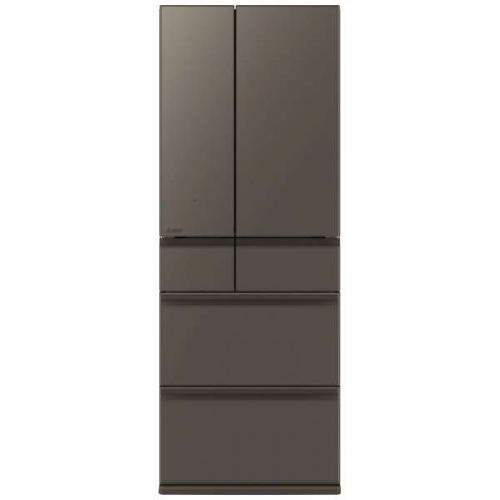 三菱 MITSUBISHI 冷蔵庫 608L 観音開き 6ドア グランドアンバーグレー MR-WZ61M-H(大型)