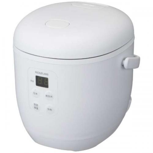 コイズミ KOIZUMI 炊飯器 マイコン 1.5合 ライスクッカーミニ ホワイト KSC-1514-W