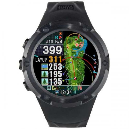 ShotNavi ショットナビ 腕時計型 GPS距離計測器 Evolve PRO Touch Black