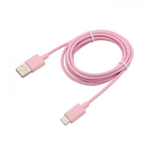 藤本電業 FUJIMOTO DENGYO USBケーブル USB-A to USB-C 2.0m ピンク Type-Cケーブル 2.0m CK-C13PK