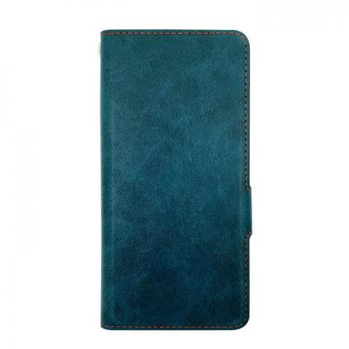 エアージェイ air-J sense6 スマホケース 手帳型 レザー アクオス AQUOS ブルー ACAQS6PBBL