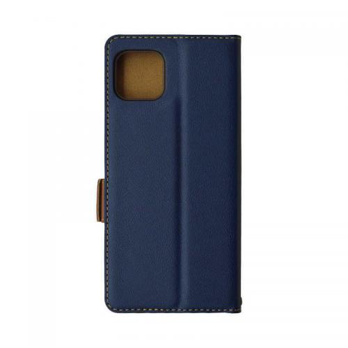 ラスタバナナ AQUOS sense6 薄型手帳ケース サイドマグネット ネイビー 6651AQOS6BO