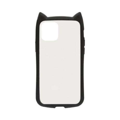 ラスタバナナ iPhone 12/ 12 Pro(6.1インチ)用 ハイブリッドケース VANILLA PACK MIMI GLASS ブラック 5746IP061HB