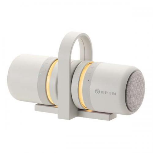リズム時計 RHYTHM 防水Bluetoothスピーカー ライトグレー 9YYA30RH08