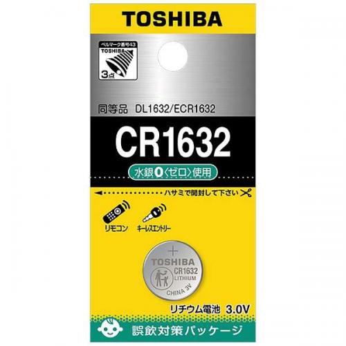 東芝 TOSHIBA コイン形リチウム電池 CR1632EC