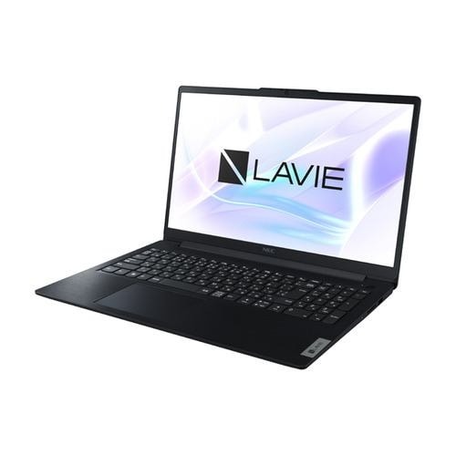 エヌイーシー NEC ノートパソコン LAVIE 15.6型 Core i3 メモリ8GB SSD256GB Windows11Home カームブラック PC-N153DGAB