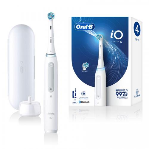 ブラウン BRAUN 電動歯ブラシ クワイトホワイト Oral-B(オーラルB)iOシリーズ iO4 IOG41A61KWT