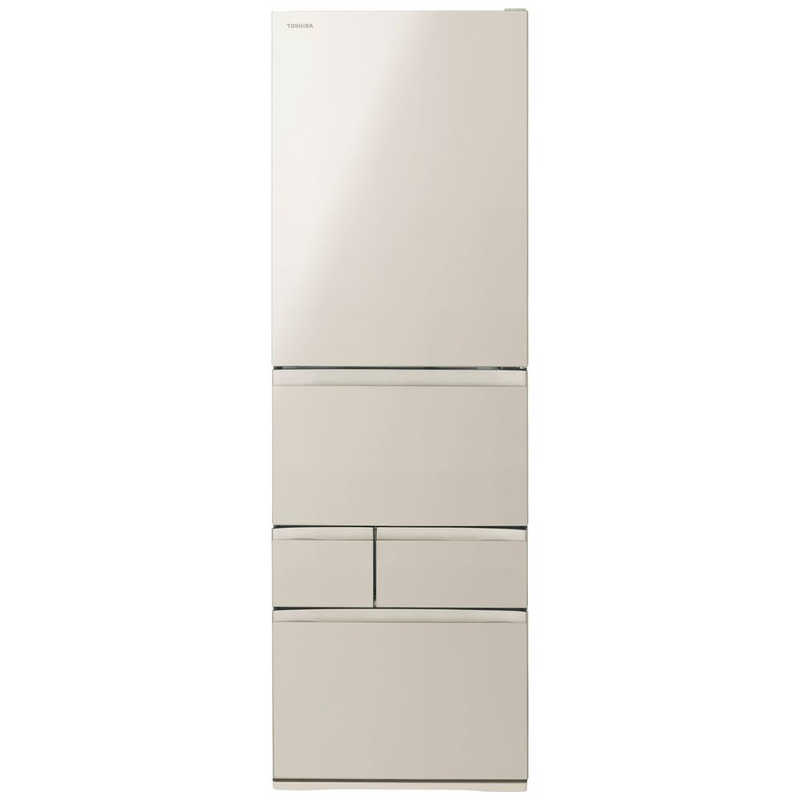東芝 TOSHIBA 冷蔵庫 5ドア 465L 右開き VEGETA ベジータ GSKシリーズ サテンゴールド GR-Y470GSK-EC (大型)