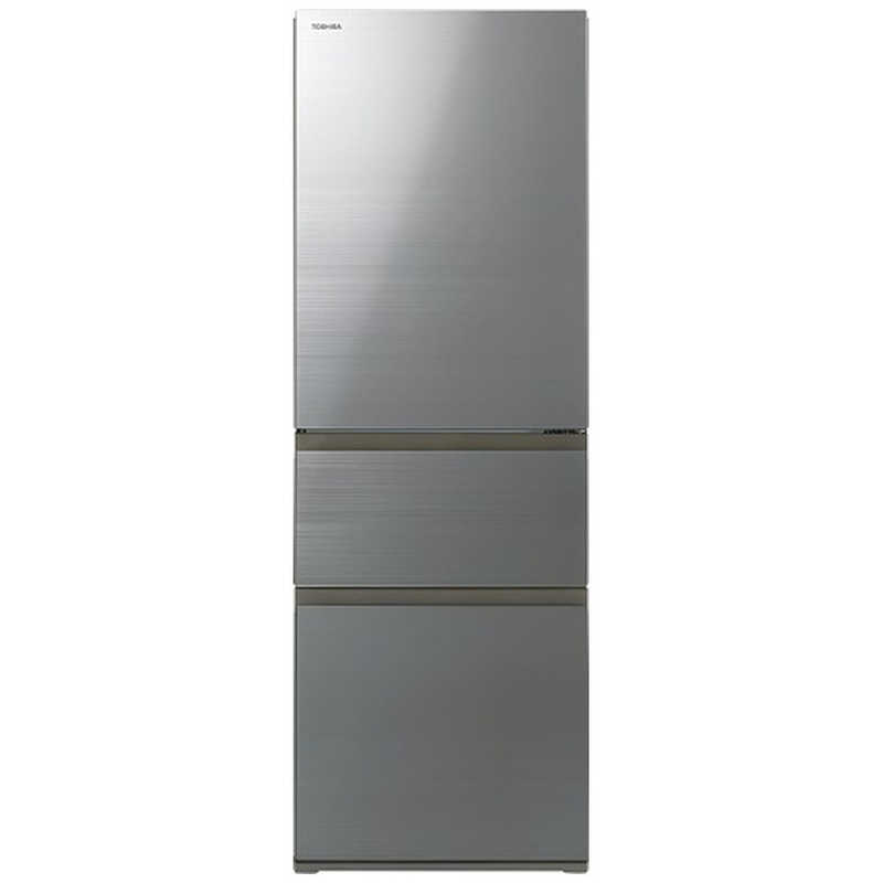 東芝 TOSHIBA 冷蔵庫 3ドア 356L 右開き VEGETA ベジータ SVシリーズ アッシュグレージュ GR-Y36SV-ZH (大型)