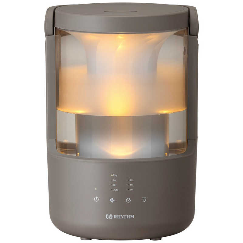 RHYTHM リズム 加湿器 MIST250 超音波式 木造4畳 鉄筋7畳 ウォームグレー 9YYA64RH84