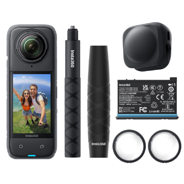 Insta360 アクションカメラ Insta360 X4 トラベルキット8K 360 Action CamCINSABMA-X413