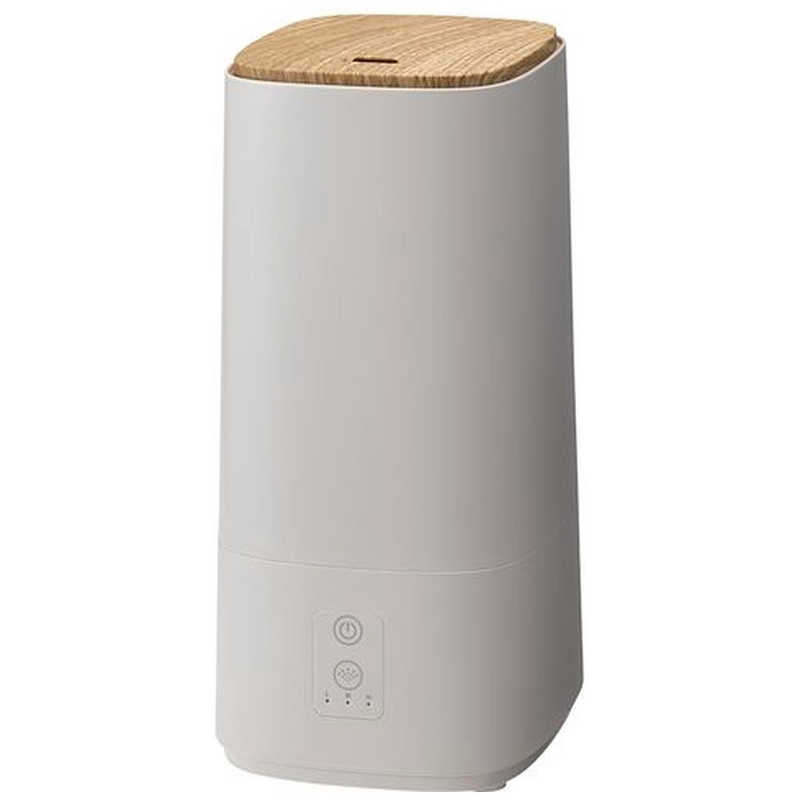 スリーアップ THREEUP 上部給水加湿器「ウッドモイスト」 最大6畳対応 ［超音波式］ グレージュ HFT2580