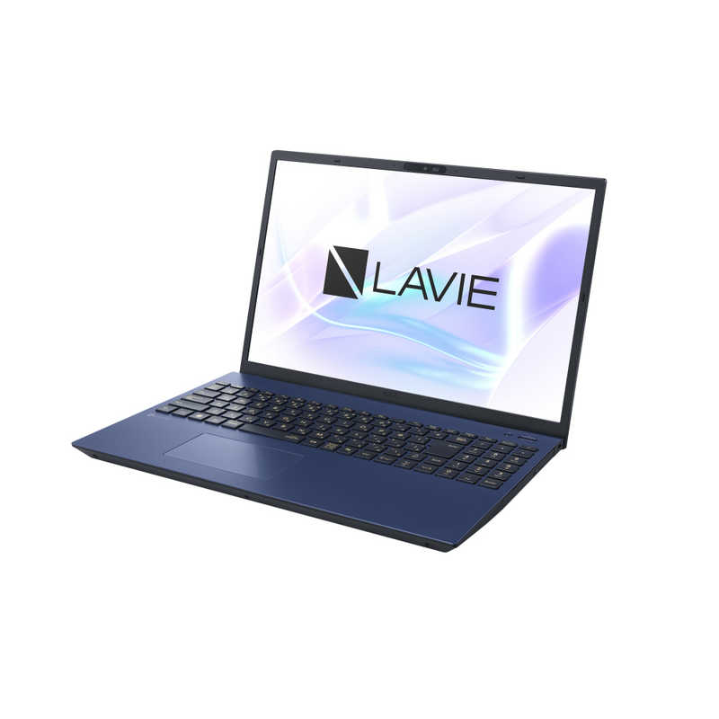 エヌイーシー NEC ノートパソコン LAVIE N16(N1685/KAL) ネイビーブルー ［16.0型 /Windows11 Home /AMD Ryzen 7 /メモリ：32GB /SSD：1TB /Office Home and Business /日本語版キーボード /2025年夏モデル］PC-N1685KAL