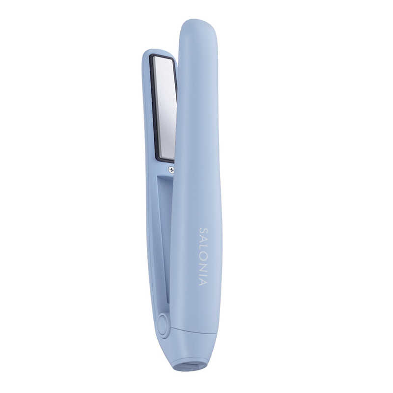 サロニア SALONIA コードレス ストレートヘアアイロン 12mm 140℃～180℃ 充電式(コードレス) グレー KSAL25119GR
