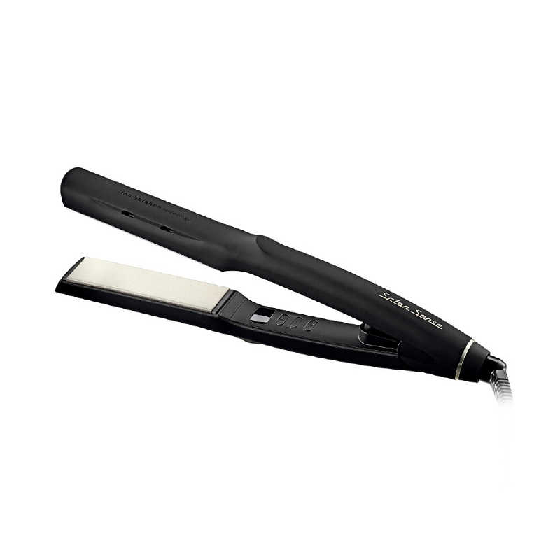 コイズミ　KOIZUMI イオンバランス ストレートアイロン Salon Sense サロンセンス 26mm 80℃～200℃ 海外対応 交流(コード)式 ブラック KHS8910K