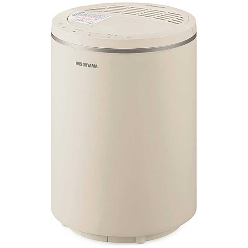 アイリスオーヤマ 丸洗いスチーム式加湿器 600ml KHM-MHU601-C
