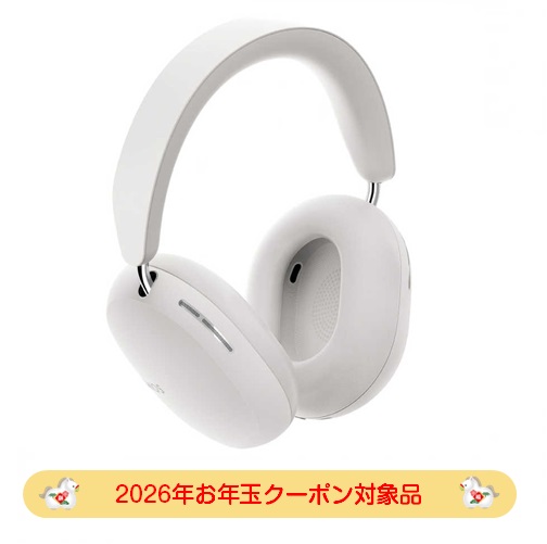 【2026年お年玉クーポン対象品】ソノス SONOS ブルートゥースヘッドホン Sonos Ace ホワイト ACEG1JP1