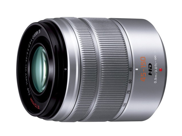 Panasonic 望遠ズームレンズ マイクロフォーサーズ用 LUMIX G VARIO シルバー H-FS45150-S パナソニック ルミックス