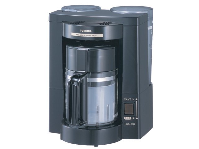 TOSHIBA コーヒーメーカー ブラック HCD-L50M(K) 東芝